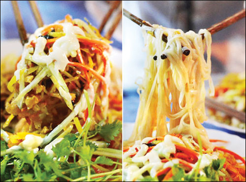 เฝอชัวหรือก้วยเตี๋ยวเปลี้ยวๆของจังหวัดหลางเซิน